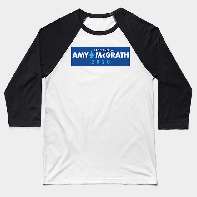 Amy McGrath 2020 Baseball T-Shirt by Soll-E